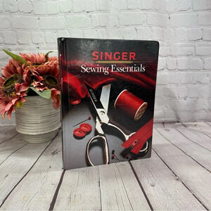 vintage 1984 singer sewing essentials book seamstress tailor fashion design